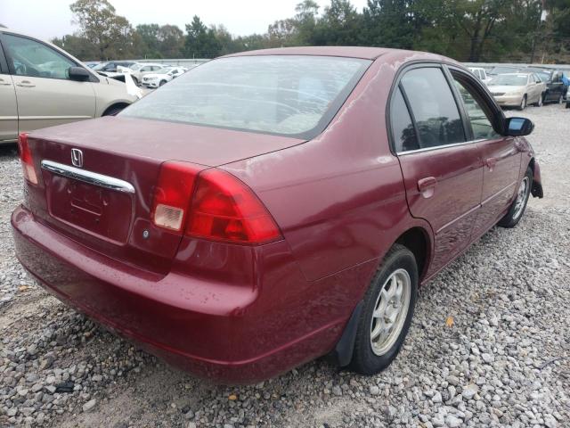 Photo 3 from auction – 2002 HONDA CIVIC LX with VIN 2HGES15632H549842