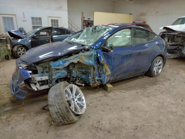 TESLA MODEL Y 2021 with VIN 5YJYGDEE8MF119206 - Photo from auction