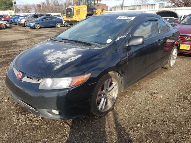 HONDA CIVIC SI 2008 with VIN 2HGFG21578H703602 - Photo from auction