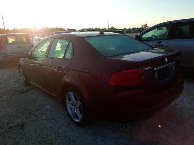 Photo 2 from auction – 2005 ACURA TL with VIN 19UUA66215A008542