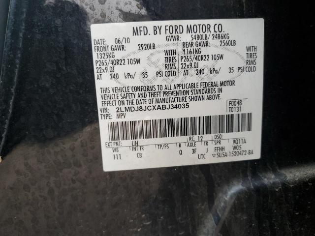 Photo 14 from auction – 2010 LINCOLN MKX with VIN 2LMDJ8JCXABJ34035