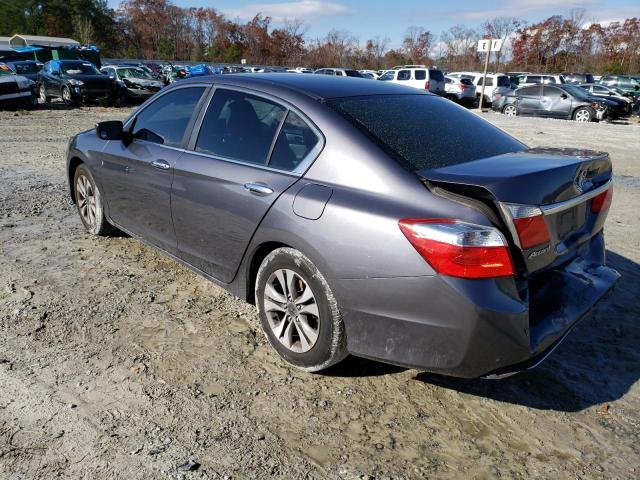 Photo 2 from auction – 2014 HONDA ACCORD LX with VIN 1HGCR2F32EA039627