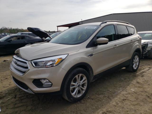 FORD ESCAPE SE 2018 with VIN 1FMCU9GD8JUB19192 - Photo from auction