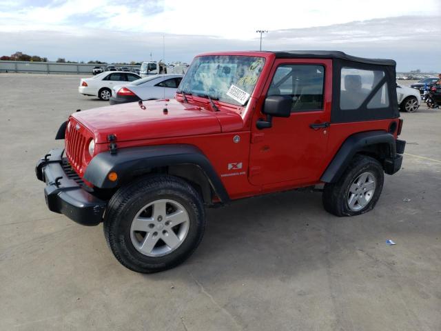 JEEP WRANGLER X 2009 with VIN 1J4FA24179L787928 - Photo from auction