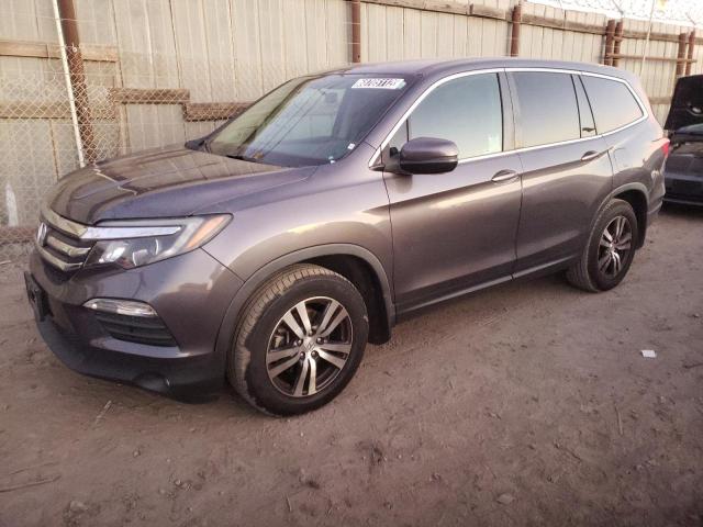 HONDA PILOT EX 2018 with VIN 5FNYF5H37JB033108 - Photo from auction