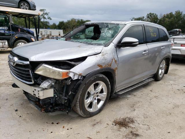 TOYOTA HIGHLANDER 2014 with VIN 5TDYKRFH9ES008701 - Photo from auction