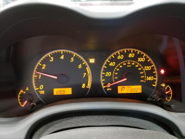 Photo 9 from auction – 2009 TOYOTA COROLLA BA with VIN JTDBL40E099071999
