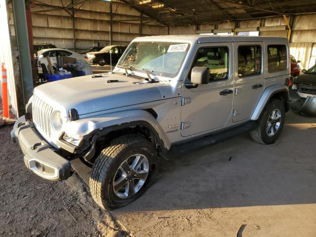 JEEP WRANGLER U 2022 with VIN 1C4HJXEN9NW243775 - Photo from auction