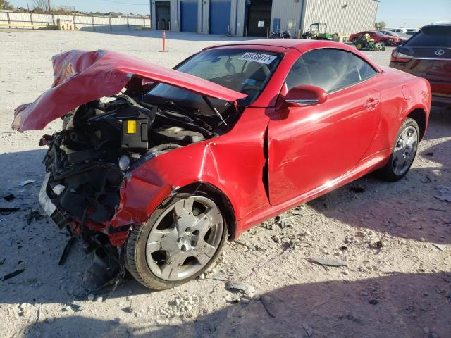 LEXUS SC 430 2002 with VIN JTHFN48Y720034435 - Photo from auction
