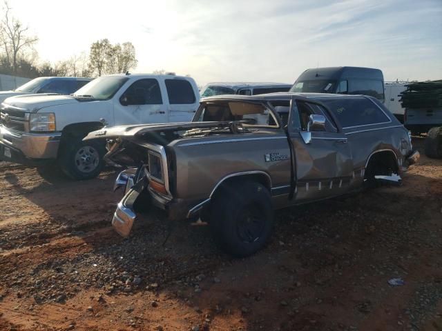 DODGE RAMCHARGER 1989 with VIN 3B4GE17Y7KM928550 - Photo from auction