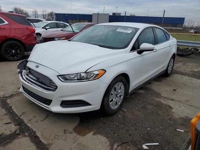 FORD FUSION S 2013 with VIN 3FA6P0G75DR186042 - Photo from auction