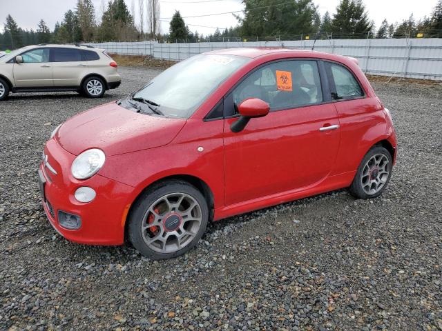 FIAT 500 SPORT 2012 with VIN 3C3CFFBR6CT385487 - Photo from auction