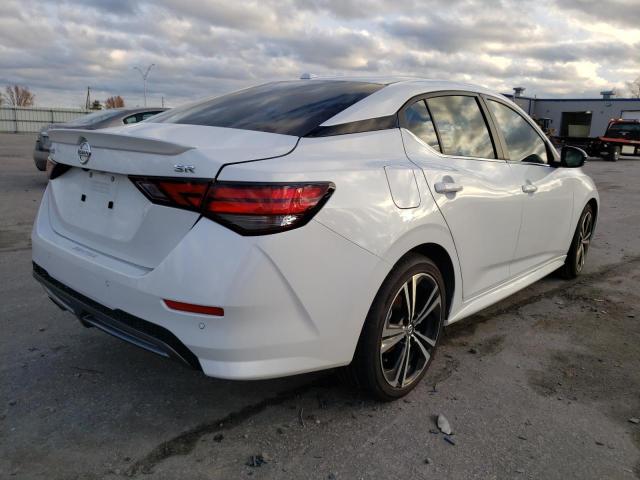 Photo 3 from auction – 2022 NISSAN SENTRA SR with VIN 3N1AB8DVXNY264815