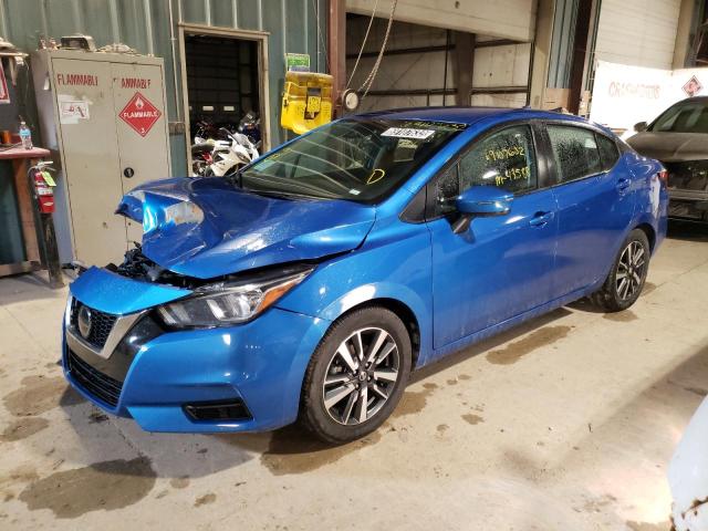 NISSAN VERSA SV 2021 with VIN 3N1CN8EV9ML841036 - Photo from auction