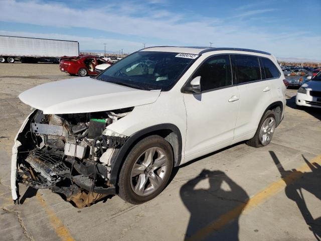 TOYOTA HIGHLANDER 2018 with VIN 5TDYZRFH6JS246737 - Photo from auction