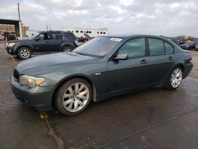 Photo 1 from auction – 2004 BMW 745 I with VIN WBAGL63434DP68669