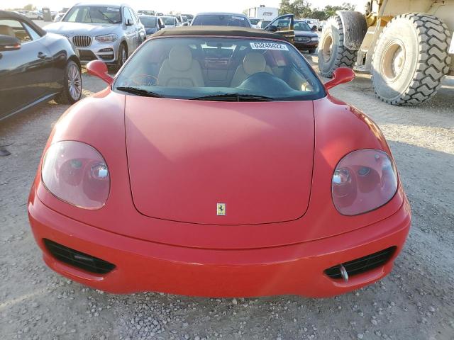 Photo 5 from auction – 2004 FERRARI 360 SPIDER with VIN ZFFYT53AX40135540