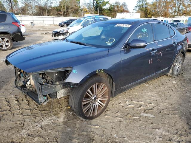 KIA CADENZA PR 2014 with VIN KNALN4D72E5123769 - Photo from auction