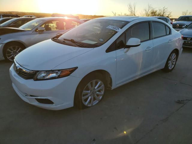 HONDA CIVIC EX 2012 with VIN 2HGFB2F83CH574994 - Photo from auction