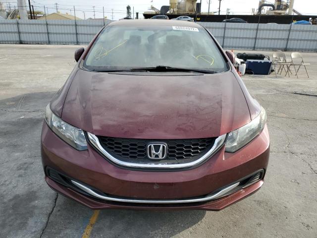 Photo 5 from auction – 2013 HONDA CIVIC LX with VIN 19XFB2F56DE256739