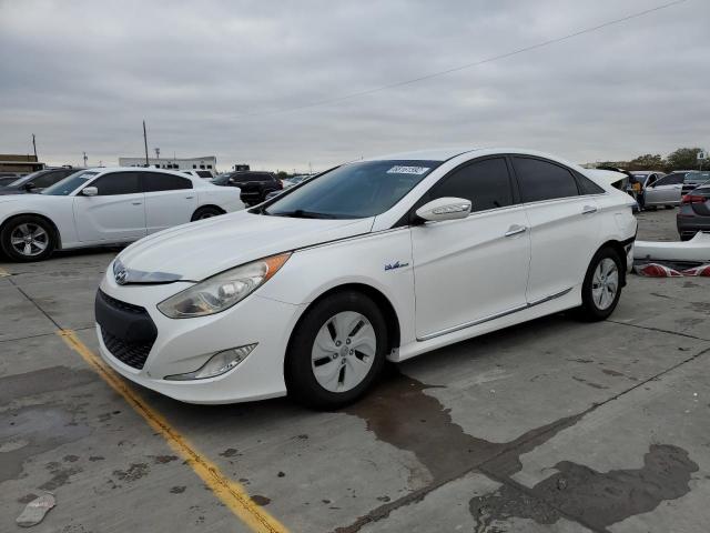 HYUNDAI SONATA HYB 2013 with VIN KMHEC4A47DA098414 - Photo from auction