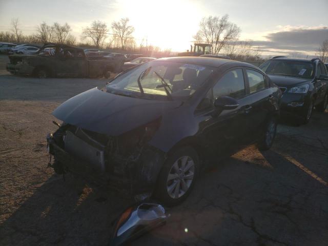 KIA RIO 2014 with VIN KNADN4A31E6357241 - Photo from auction