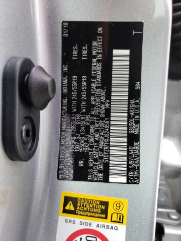 Photo 14 from auction – 2018 TOYOTA HIGHLANDER with VIN 5TDYZRFHXJS249561