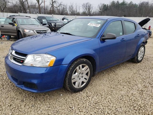 DODGE AVENGER SE 2014 مع رقم تعريف المركبة 1C3CDZAB2EN221989 - صورة من المزاد