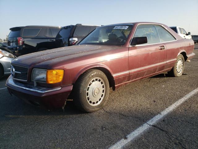 MERCEDES-BENZ 560 SEC 1990 with VIN WDBCA45E9LA542572 - Photo from auction