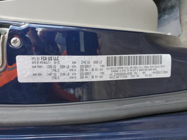 Photo 14 from auction – 2016 DODGE GRAND CARA with VIN 2C4RDGBG0GR105765