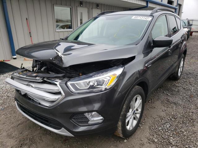 FORD ESCAPE SEL 2018 with VIN 1FMCU9HD3JUC85568 - Photo from auction