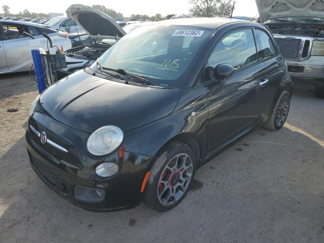 FIAT 500 SPORT 2014 with VIN 3C3CFFBR7ET250232 - Photo from auction