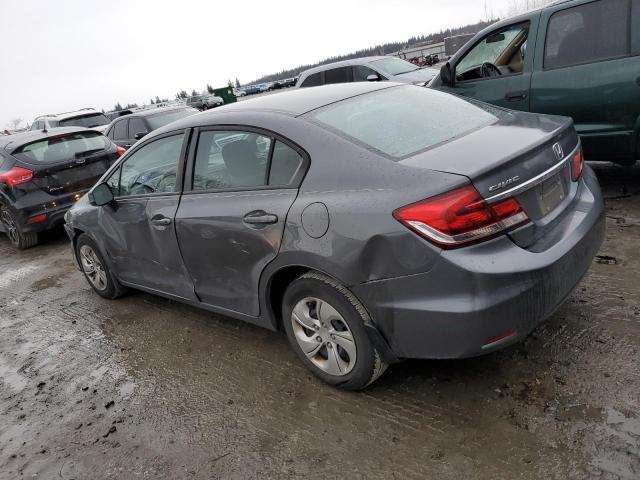 Photo 2 from auction – 2013 HONDA CIVIC LX with VIN 19XFB2F5XDE279389