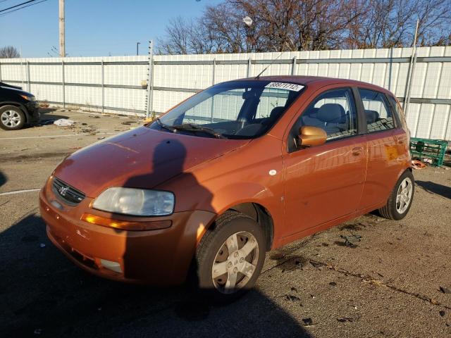 CHEVROLET AVEO 2007 with VIN KL1TD66607B792236 - Photo from auction