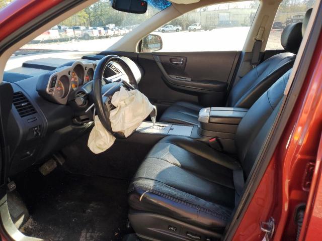 Photo 7 from auction – 2007 NISSAN MURANO SL with VIN JN8AZ08W27W650253