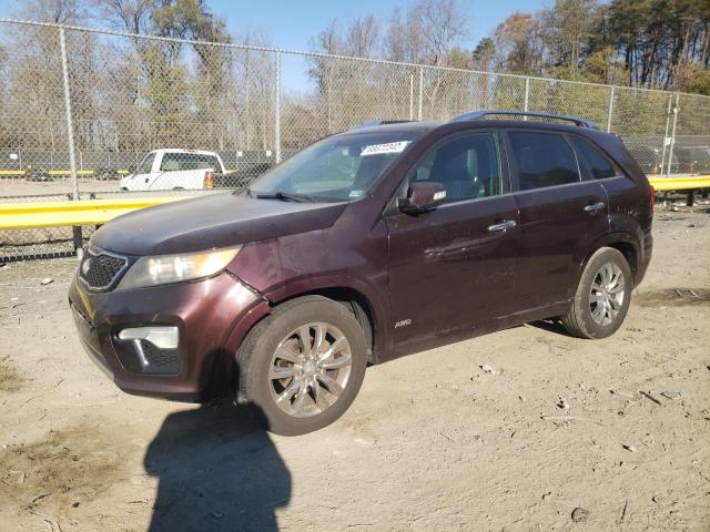 KIA SORENTO SX 2011 with VIN 5XYKWDA29BG095248 - Photo from auction