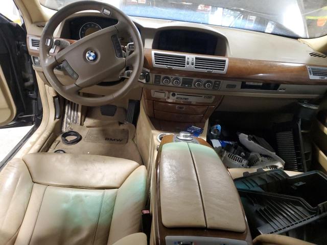 Photo 8 from auction – 2007 BMW 750 with VIN WBAHN83527DT73129