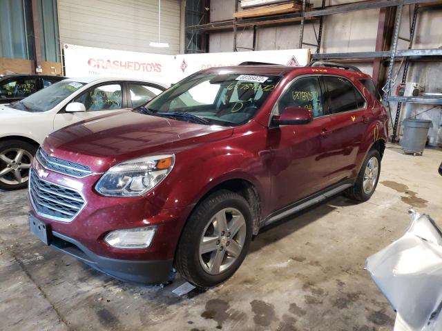CHEVROLET EQUINOX LT 2016 with VIN 2GNALCEK3G6317769 - Photo from auction