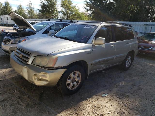 TOYOTA HIGHLANDER 2003 with VIN JTEGF21A530072764 - Photo from auction