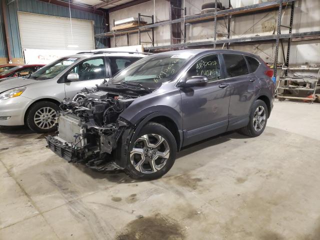 HONDA CR-V EXL 2019 with VIN 5J6RW2H87KL033245 - Photo from auction
