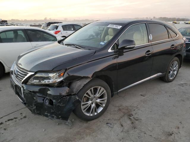 LEXUS RX 450 2013 with VIN JTJZB1BA9D2007467 - Photo from auction