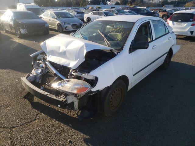 TOYOTA COROLLA CE 2008 with VIN 1NXBR32E98Z005285 - Photo from auction