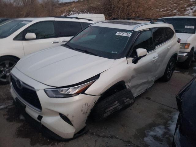 Photo 1 from auction – 2020 TOYOTA HIGHLANDER with VIN 5TDHZRBH8LS500697