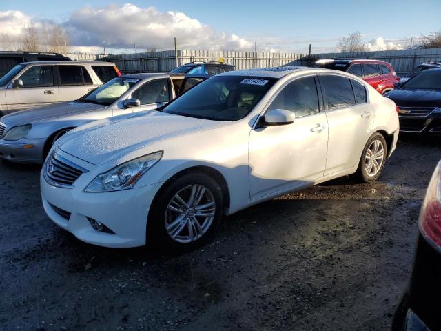 INFINITI G25 BASE 2012 with VIN JN1DV6AP8CM700110 - Photo from auction