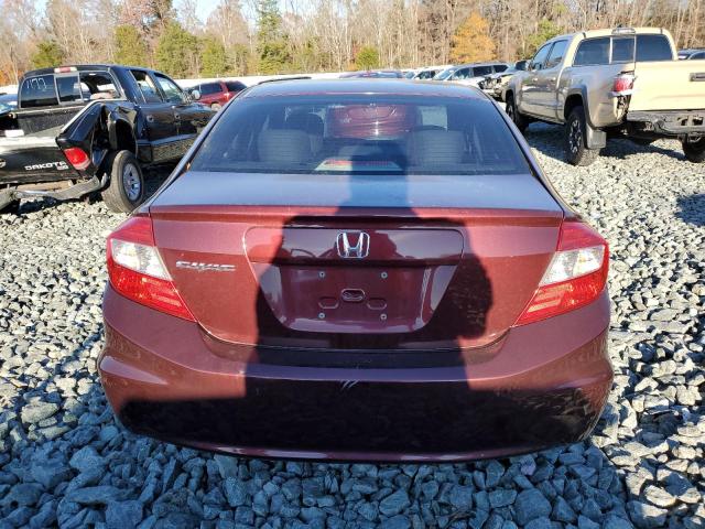 Photo 6 from auction – 2012 HONDA CIVIC LX with VIN 19XFB2F52CE078701