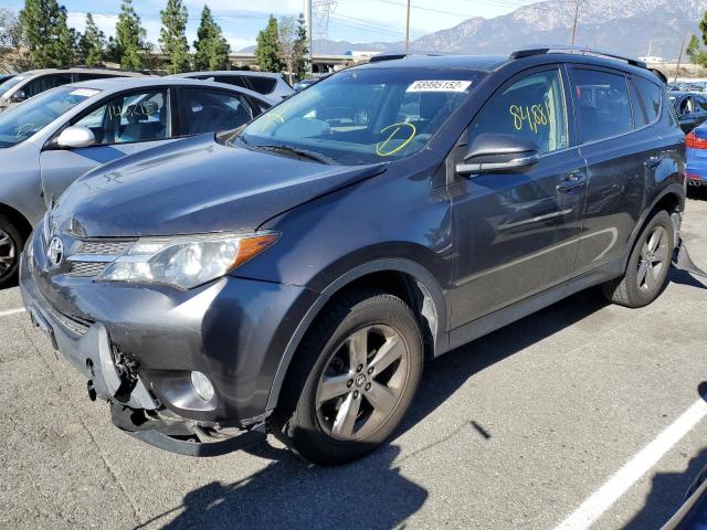 TOYOTA RAV4 XLE 2015 with VIN JTMWFREV2FJ028239 - Photo from auction