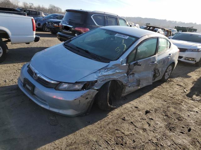 HONDA CIVIC LX 2012 with VIN 19XFB2F56CE013432 - Photo from auction