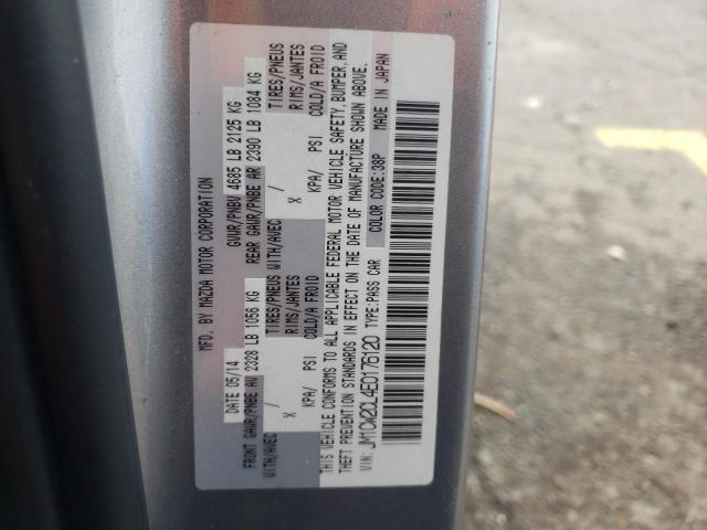 Photo 14 from auction – 2014 MAZDA 5 TOURING with VIN JM1CW2CL4E0176120