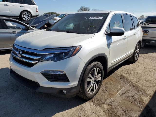 HONDA PILOT EXL 2016 with VIN 5FNYF5H57GB003908 - Photo from auction