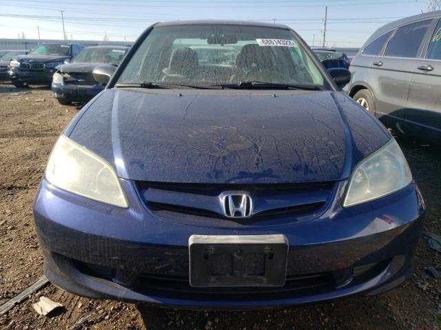 Photo 5 from auction – 2005 HONDA CIVIC with VIN 2HGES16535H579952